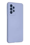 Mey İthalat®  Samsung Galaxy A23 4G Kılıf Nano içi Kadife Silikon - Lila