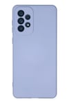 Mey İthalat®  Samsung Galaxy A23 4G Kılıf Nano içi Kadife Silikon - Lila