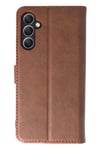 Mey İthalat®  Samsung Galaxy A24 4G Kılıf Trend S Plus Kapaklı Kılıf - Taba