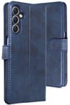 Mey İthalat®  Samsung Galaxy A24 4G Kılıf Trend S Plus Kapaklı Kılıf - Lacivert