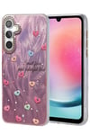 Mey İthalat®  Samsung Galaxy A24 4G Kılıf Blade Aynalı Desenli Kapak - Desen 8