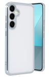 Mey İthalat®  Samsung Galaxy A24 4G Prime Kılıf  Lensli Silikon - Gümüş