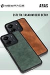 Mey İthalat®  Samsung Galaxy A26 Kılıf Aras Deri Kapak - Siyah