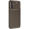 Mey İthalat®  Samsung Galaxy A26 Kılıf Auto Focus Karbon Kapak - Kahverengi