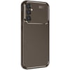 Mey İthalat®  Samsung Galaxy A26 Kılıf Auto Focus Karbon Kapak - Kahverengi