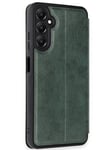 Mey İthalat®  Samsung Galaxy A26 Kılıf Flip Cover - Koyu Yeşil