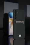 Mey İthalat®  Samsung Galaxy A26 Kılıf Kelvin Kartvizitli Silikon - Lacivert