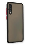 Mey İthalat®  Samsung Galaxy A30S Kılıf Montreal Silikon Kapak - Siyah