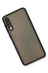Mey İthalat®  Samsung Galaxy A30S Kılıf Montreal Silikon Kapak - Siyah