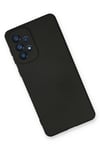 Mey İthalat®  Samsung Galaxy A33 5G Kılıf Nano içi Kadife Silikon - Siyah