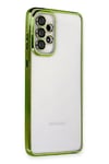 Mey İthalat®  Samsung Galaxy A33 5G Kılıf  Lensli Silikon - Yeşil