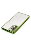 Mey İthalat®  Samsung Galaxy A33 5G Kılıf  Lensli Silikon - Yeşil