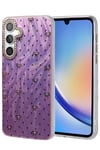 Mey İthalat®  Samsung Galaxy A34 5G Kılıf Blade Aynalı Desenli Kapak - Desen 2
