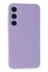 Mey İthalat®  Samsung Galaxy A35 5G Kılıf Nano içi Kadife Silikon - Lila