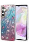 Mey İthalat®  Samsung Galaxy A35 5G Kılıf Blade Aynalı Desenli Kapak - Desen 4