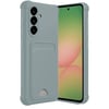 Mey İthalat®  Samsung Galaxy A36 Kılıf Kelvin Kartvizitli Silikon - Açık Yeşil