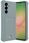 Mey İthalat®  Samsung Galaxy A36 Kılıf Kelvin Kartvizitli Silikon - Açık Yeşil