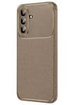 Mey İthalat®  Samsung Galaxy A37 5G Auto Focus Karbon Kapak - Kahverengi