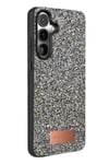 Mey İthalat®  Samsung Galaxy A37 5G Bright Simli Kapak - Gümüş