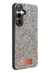 Mey İthalat®  Samsung Galaxy A37 5G Bright Simli Kapak - Gümüş