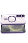 Mey İthalat®  Samsung Galaxy A37 5G Kross Magneticsafe Kapak - Mor