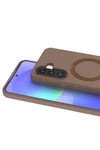 Mey İthalat®  Samsung Galaxy A37 5G Regal Magsafe Standlı Kapak - Çöl Titanyum