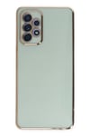 Mey İthalat®  Samsung Galaxy A52 Kılıf Volet Silikon - Açık Yeşil