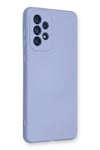 Mey İthalat®  Samsung Galaxy A53 5G Kılıf Nano içi Kadife Silikon - Lila