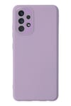 Mey İthalat®  Samsung Galaxy A53 5G Kılıf Lansman Glass Kapak - Lila