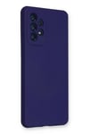 Mey İthalat®  Samsung Galaxy A53 5G Kılıf Nano içi Kadife Silikon - Mor