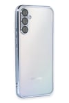 Mey İthalat®  Samsung Galaxy A54 5G Kılıf  Lensli Silikon - Açık Mavi
