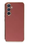 Mey İthalat®  Samsung Galaxy A54 5G Kılıf Volet Silikon - Kırmızı