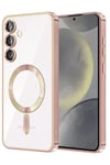 Mey İthalat®  Samsung Galaxy A54 5G Kross Magneticsafe Kapak - Rose