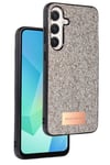 Mey İthalat®  Samsung Galaxy A56 Bright Simli Kapak - Gold