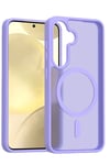 Mey İthalat®  Samsung Galaxy A56 Jota Magsafe Kapak - Lila