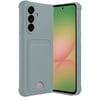 Mey İthalat®  Samsung Galaxy A56 Kılıf Kelvin Kartvizitli Silikon - Açık Yeşil