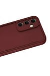 Mey İthalat®  Samsung Galaxy A56 Kılıf Viera Silikon - Bordo