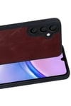 Mey İthalat®  Samsung Galaxy A57 5G Aras Deri Kapak - Bordo