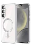 Mey İthalat®  Samsung Galaxy A57 5G Kross Magneticsafe Kapak - Gümüş