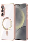Mey İthalat®  Samsung Galaxy A57 5G Kross Magneticsafe Kapak - Rose
