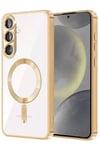 Mey İthalat®  Samsung Galaxy A57 5G Kross Magneticsafe Kapak - Gold
