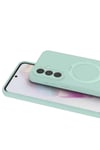 Mey İthalat®  Samsung Galaxy A57 5G Regal Magsafe Standlı Kapak - Su Yeşili