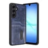 Mey İthalat®  Samsung Galaxy A57 5G Sara Kartvizitli Deri Kılıf - Lacivert