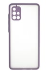 Mey İthalat®  Samsung Galaxy A71 Kılıf Montreal Silikon Kapak - Mor