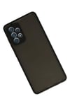 Mey İthalat®  Samsung Galaxy A72 Kılıf Montreal Silikon Kapak - Siyah