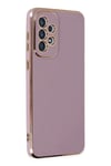 Mey İthalat®  Samsung Galaxy A73 5G Kılıf Volet Silikon - Mor