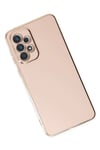 Mey İthalat®  Samsung Galaxy A73 5G Kılıf Volet Silikon - Pembe
