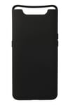 Mey İthalat®  Samsung Galaxy A80 Kılıf Nano içi Kadife Silikon - Siyah