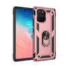 Mey İthalat®  Samsung Galaxy A91 / S10 Lite Kılıf Sofya Yüzüklü Silikon Kapak - Rose
