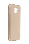Mey İthalat®  Samsung Galaxy J6 Kılıf First Silikon - Gold